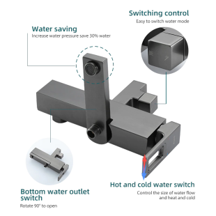 Душевая система Gappo G2417-9