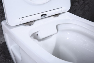 УНИТАЗ ПОДВЕСНОЙ БЕЗОБОДКОВЫЙ BELBAGNO LOTO (BB070CHR)