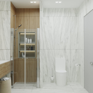 Душевая дверь Triton Дабл 100см