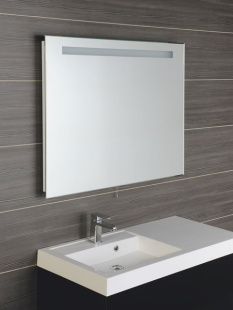 Зеркало Sapho ATH24 с подсветкой 100x80cm,